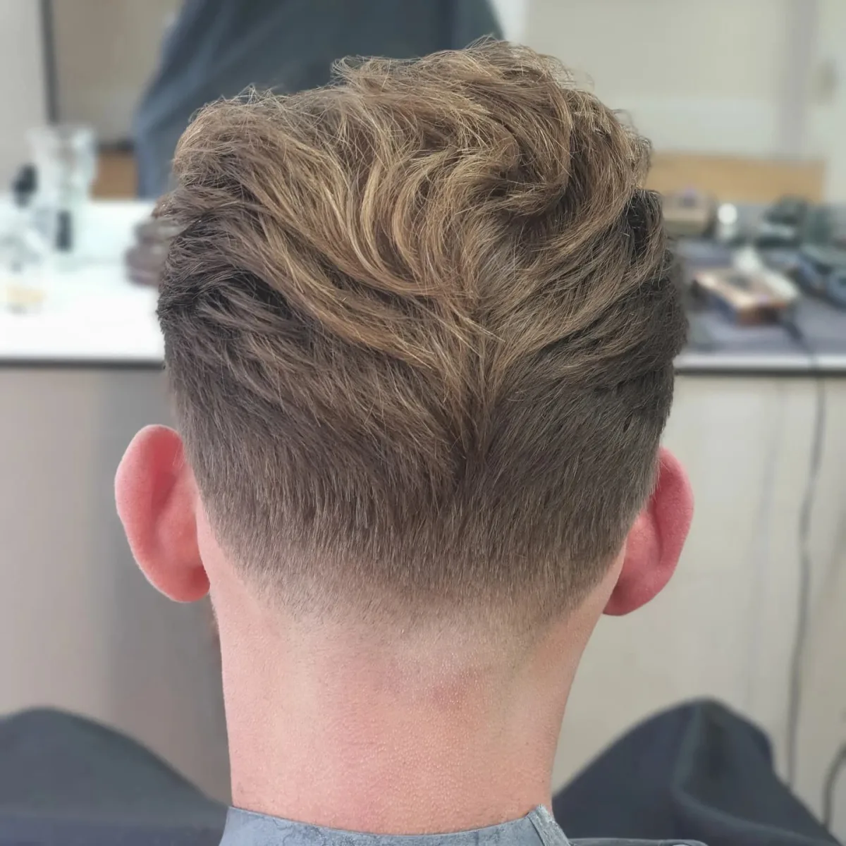 Textured crop with fade